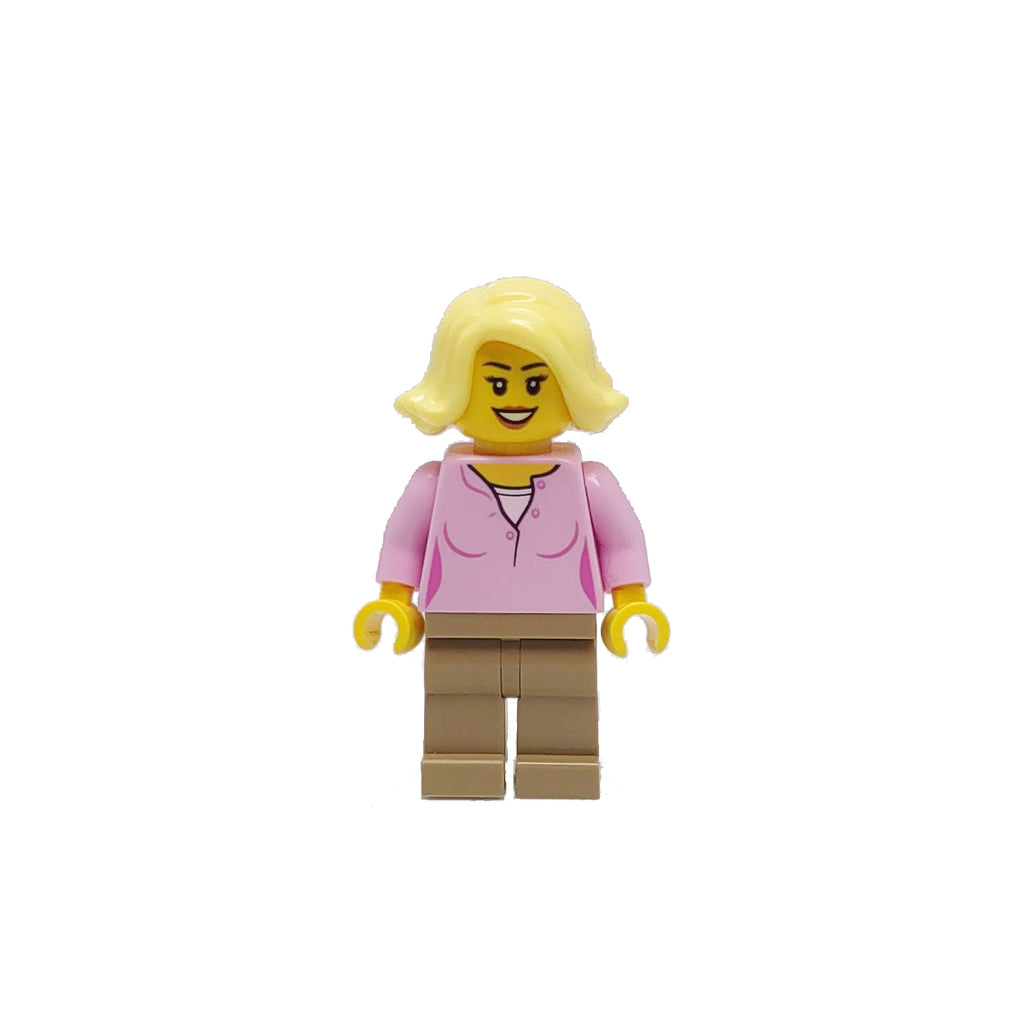 Lego woman sale blonde