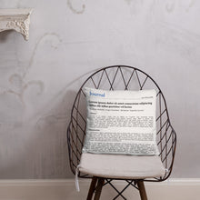 Publication Pillow 18 x 18 inch