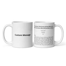Graduation Dissertation/Thesis Mug - Memorable Graduation Gift