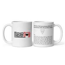 Graduation Dissertation/Thesis Mug - Memorable Graduation Gift