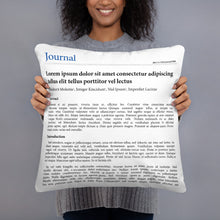 Publication Pillow 18 x 18 inch