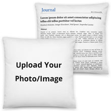 Publication Pillow - Custom Photo/Image 18 x 18 inch