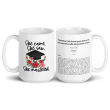 Graduation Dissertation/Thesis Mug - Memorable Graduation Gift