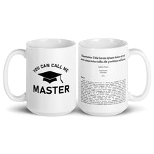 Graduation Dissertation/Thesis Mug - Memorable Graduation Gift