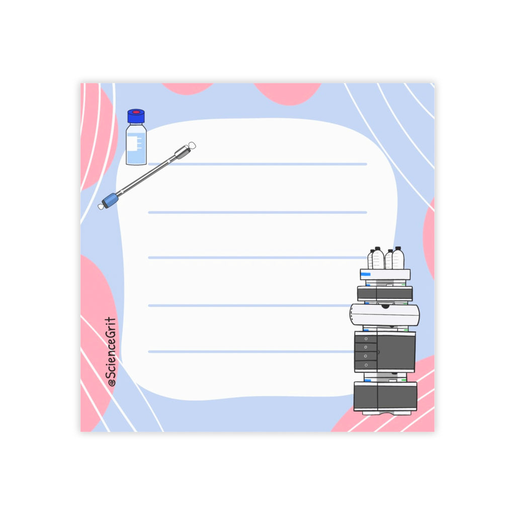 Lab Ruled Sticky Note Onenote HPLC Sticky Note – ScienceGrit