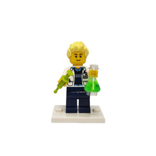 Custom LEGO® Lab Set - Male Scientist Minifigure with Micropipette and Flask | Gift for Chemists, Biologists, Medical Lab Technicians, and Science Enthusiasts