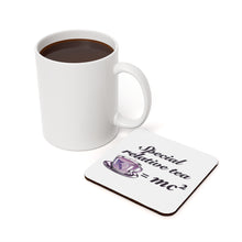 Special Relative Tea Cork Back Coaster | Gift for Scientists and Science Lovers