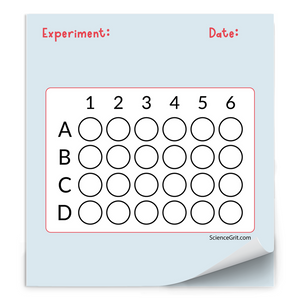 24 Well Plate Notepad for Cell Culture (only available to U.S. customers)