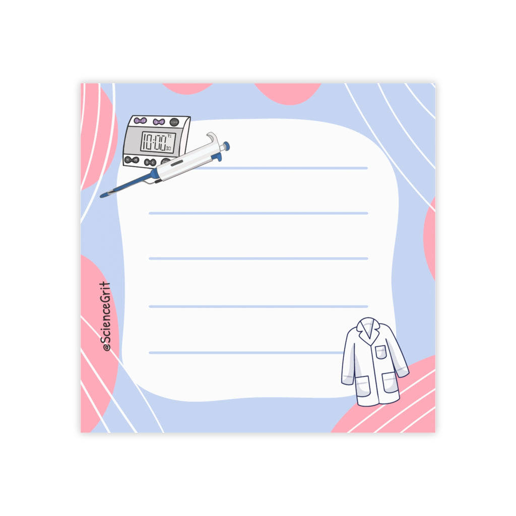 Lab Ruled Sticky Note Onenote Lab Life (Design 2) Sticky Note – ScienceGrit