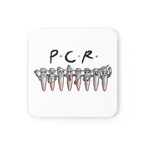 PCR Pals Cork Back Coaster | Gift for Biologists and Medical Lab Technicians