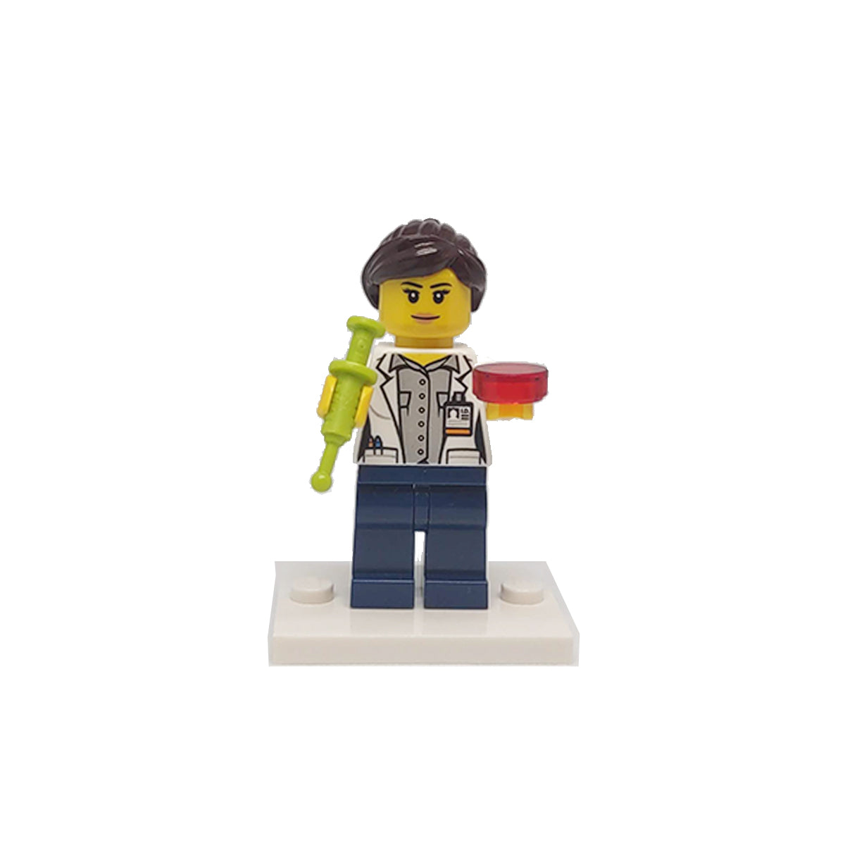 Custom LEGO® Lab Set - Female Scientist Minifigure – ScienceGrit
