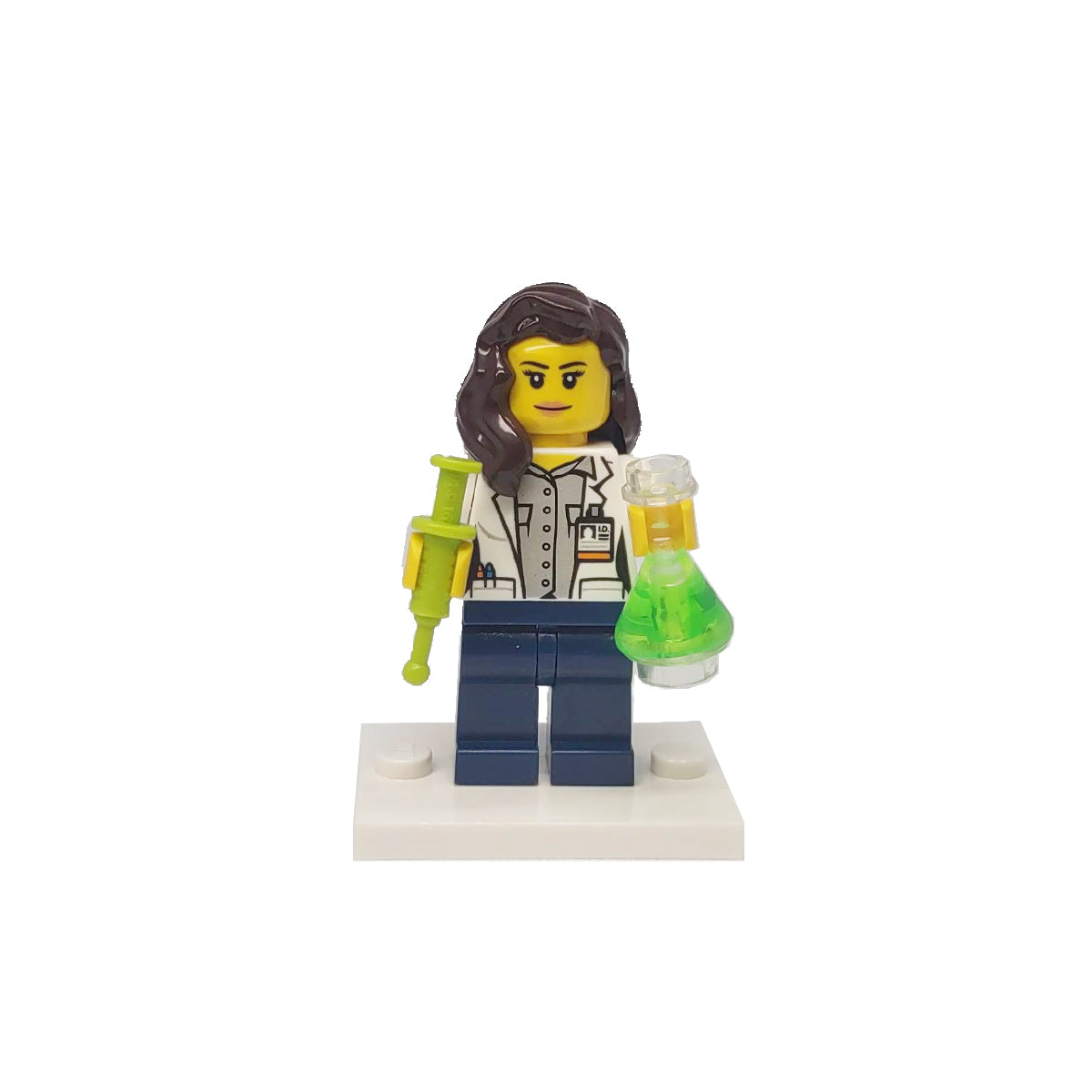 Custom LEGO® Lab Set - Female Scientist Minifigure – ScienceGrit