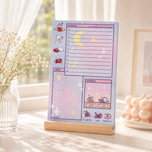 Daily Planner Pad - Cell Biology | Stationery Office Supplies Gift for Biologists and Researchers