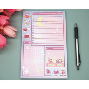 Daily Planner Pad - Cell Biology | Stationery Office Supplies Gift for Biologists and Researchers