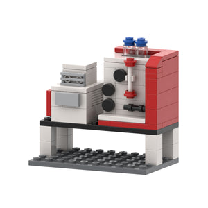 Custom LEGO® Lab Set - Chromatography System for Protein Purification | FPLC | (Minifigure not included) | Gift for Biochemists, Pharmaceutical/Environmental Scientists, or Biologists