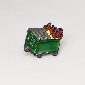 Dumpster Fire Pin | Gift for Everyone