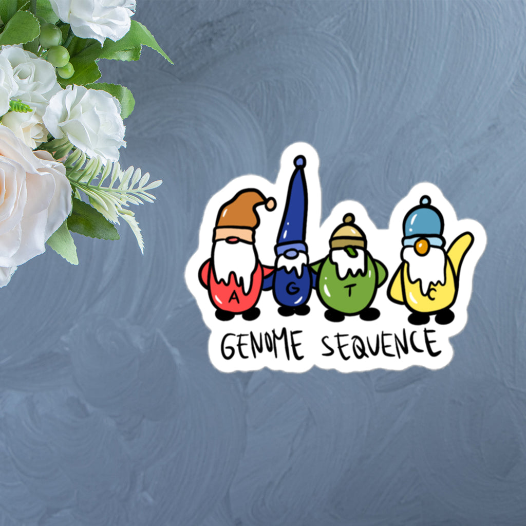 Sequense Sticker Genome Sequence Sticker - ScienceGrit