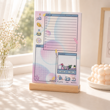 Daily Planner Pad - Microbiology | Stationery Office Supplies Gift for Microbiology Students, Microbiologists, Biologists and Researchers