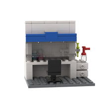 Custom LEGO® Lab Set - Biosafety Cabinet | (Minifigure not included) | Gift for Biologists, Medical Lab Technicians, and Biology Enthusiasts