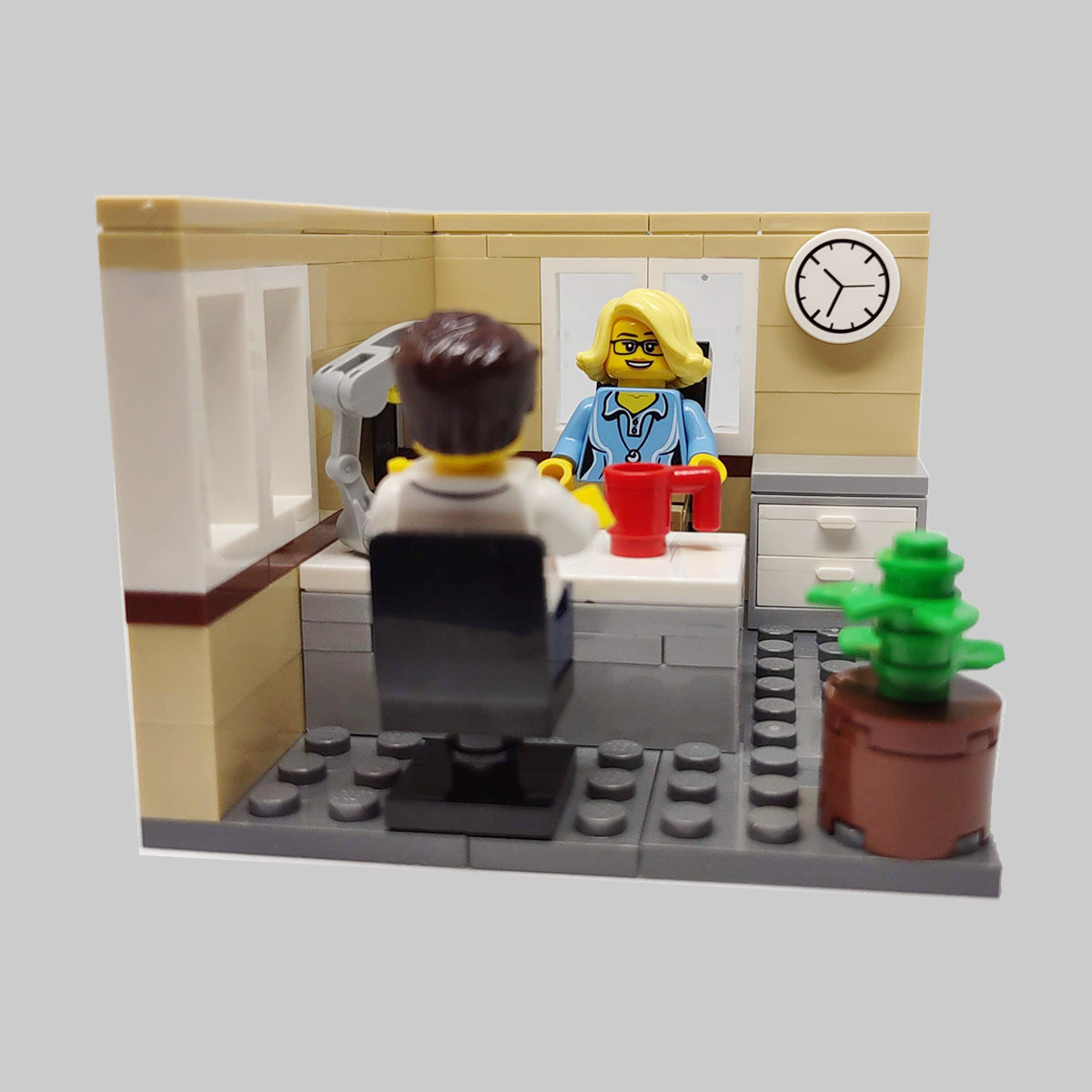 Custom LEGO® Office Set - Cubicle – ScienceGrit