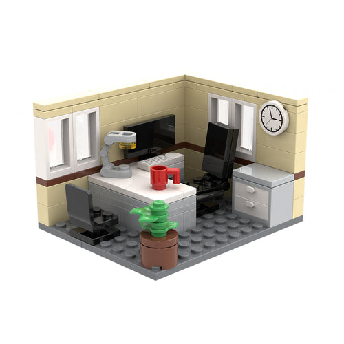 Custom LEGO® Office Set - Office | (Minifigure not included) | Gift for Advisors, Mentors, Bosses, or Supervisors