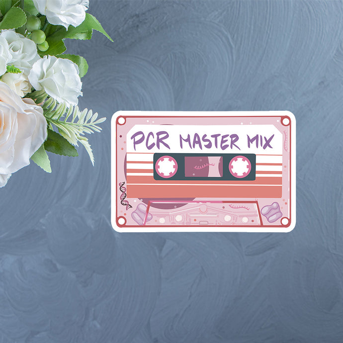 PCR Master Mix (Pink) Sticker