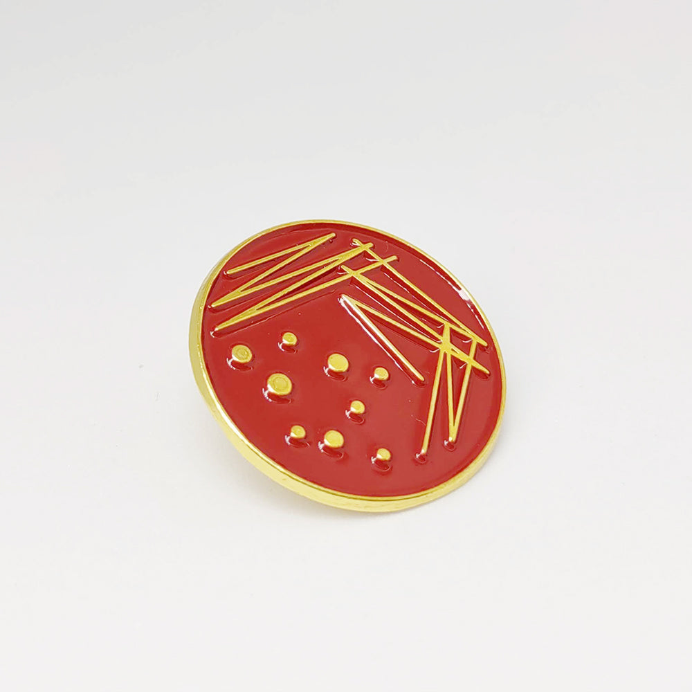 Petri Dish Pin | Gift for Biology Lovers