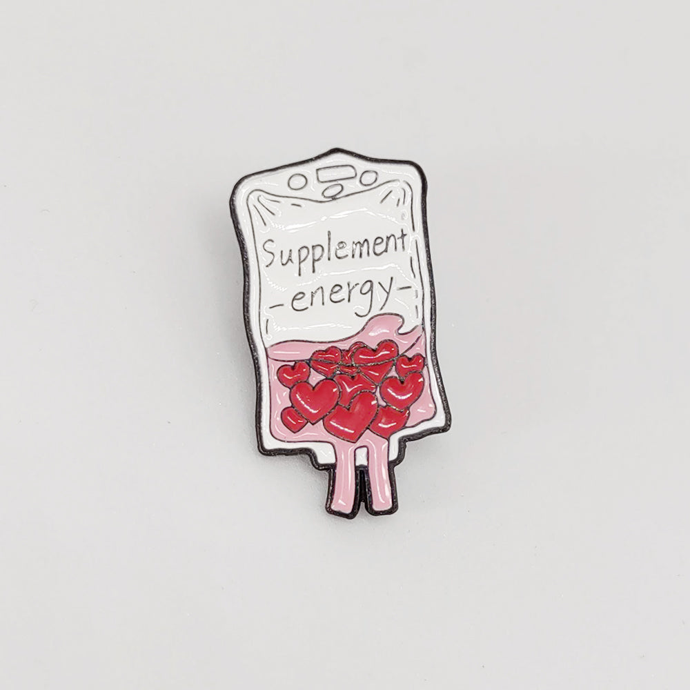 Hearts Supplement Energy Pin | Gift for Everyone