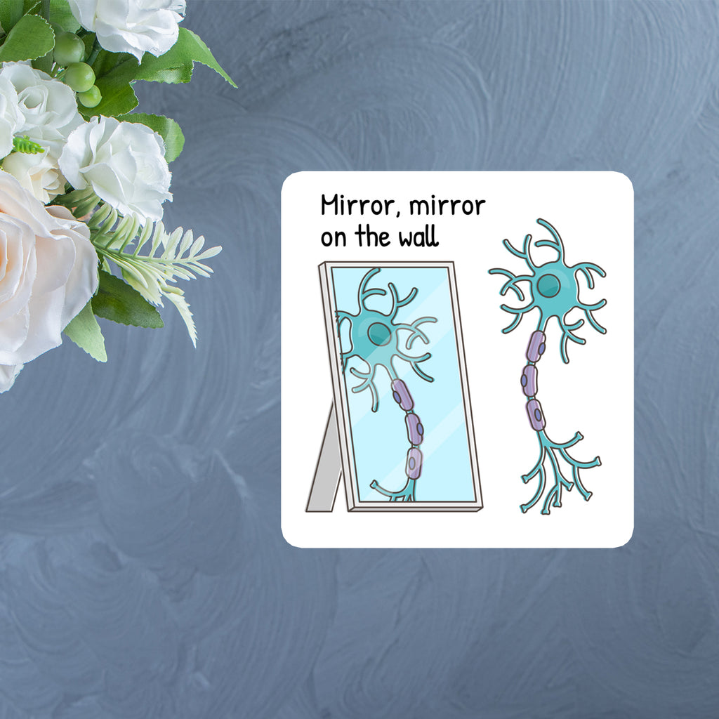 Mirror Neuron Sticker – ScienceGrit