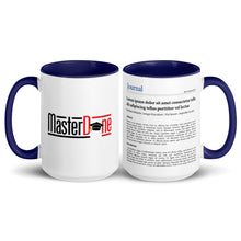 Publication Mug (Handle & Inside in Navy Blue) - Perfect Gift for Master's/PhD Students, Postdocs, Professors, Researchers, and Scientists