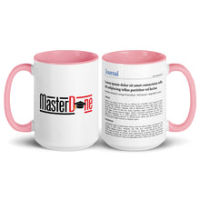 Publication Mug (Handle & Inside in Pink) - Perfect Gift for Master's/PhD Students, Postdocs, Professors, Researchers, and Scientists