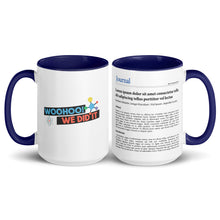 Publication Mug (Handle & Inside in Navy Blue) - Perfect Gift for Master's/PhD Students, Postdocs, Professors, Researchers, and Scientists