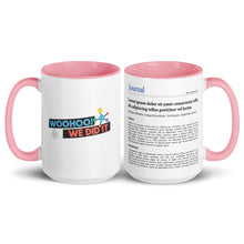 Publication Mug (Handle & Inside in Pink) - Perfect Gift for Master's/PhD Students, Postdocs, Professors, Researchers, and Scientists