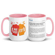 Publication Mug (Handle & Inside in Pink) - Perfect Gift for Master's/PhD Students, Postdocs, Professors, Researchers, and Scientists