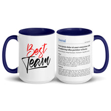 Publication Mug (Handle & Inside in Navy Blue) - Perfect Gift for Master's/PhD Students, Postdocs, Professors, Researchers, and Scientists