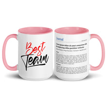 Publication Mug (Handle & Inside in Pink) - Perfect Gift for Master's/PhD Students, Postdocs, Professors, Researchers, and Scientists