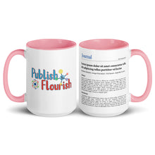 Publication Mug (Handle & Inside in Pink) - Perfect Gift for Master's/PhD Students, Postdocs, Professors, Researchers, and Scientists