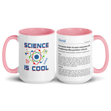 Publication Mug (Handle & Inside in Pink) - Perfect Gift for Master's/PhD Students, Postdocs, Professors, Researchers, and Scientists
