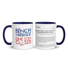 Publication Mug (Handle & Inside in Navy Blue) - Perfect Gift for Master's/PhD Students, Postdocs, Professors, Researchers, and Scientists