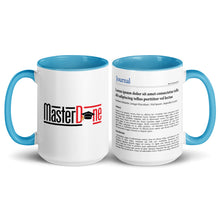 Publication Mug (Handle & Inside in Blue) - Perfect Gift for Master's/PhD Students, Postdocs, Professors, Researchers, and Scientists