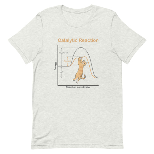 Unisex Short Sleeve Premium Cotton T-shirt - Catalytic Reaction