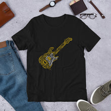 Unisex Short Sleeve Premium Cotton T-shirt - Circuit Guitar
