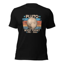 Unisex Short Sleeve Premium Cotton T-shirt - Never Forget Pluto