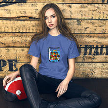 Unisex Short Sleeve Premium Cotton T-shirt - Rubik's Cube