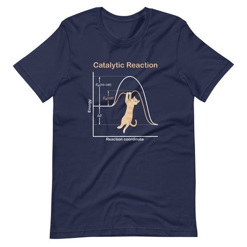 Unisex Short Sleeve Premium Cotton T-shirt - Catalytic Reaction