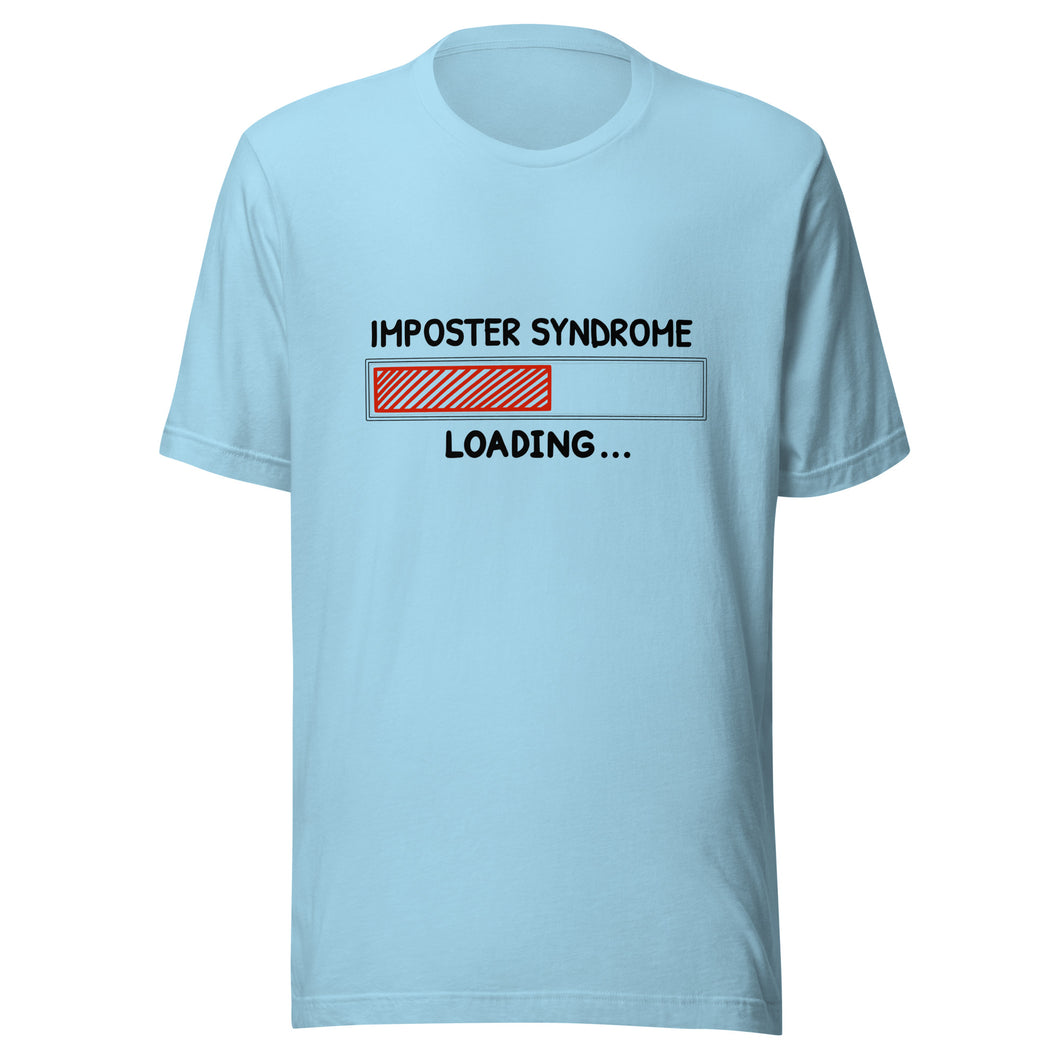 Unisex Short Sleeve Premium Cotton T-shirt - Imposter Syndrome Loading
