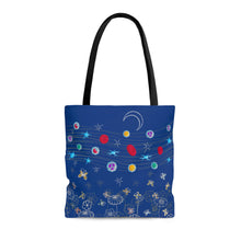Blood Cell River Tote Bag | Gift for Nurses, Medical Lab Technicians, Hematologists, Hematopathologists, Cell Biologists, or Immunologists