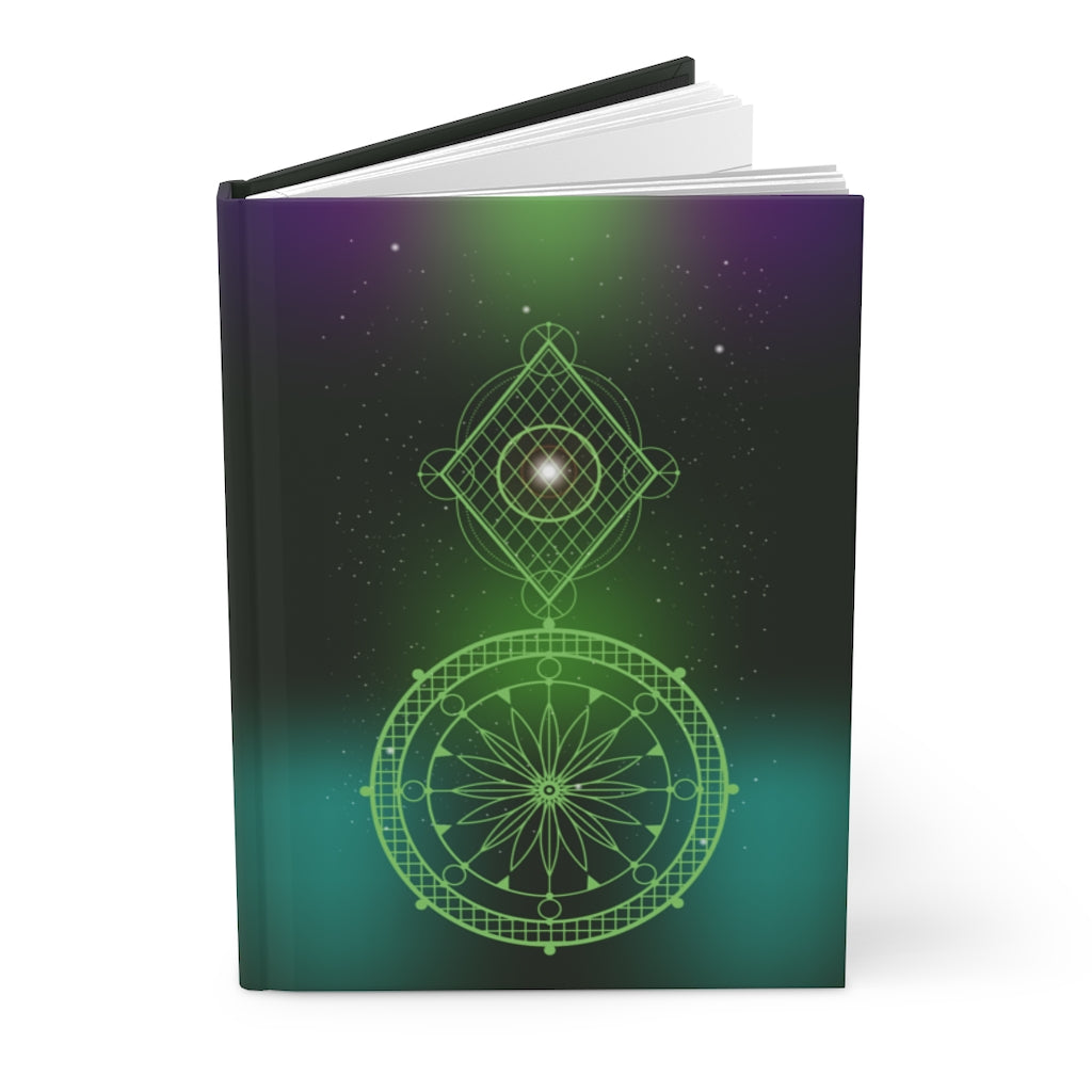 Space & Geometry 4 Hardcover Journal Notebook