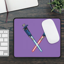 Dueling Pipettes (Pipesabers) Premium Mouse Pad
