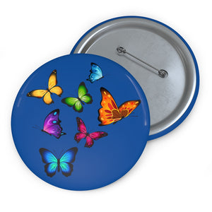 Butterfly Pin Button